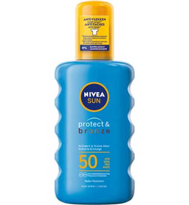 Nivea Sun protect & bronze spray SPF50 (200ml) 200ml