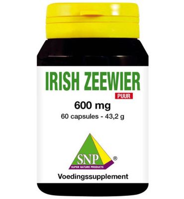 Snp Irish zeewier 600 mg puur 900mcg jodium (60ca) 60ca