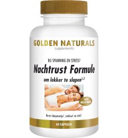 Golden Naturals Golden Naturals Nachtrust support (60vc)