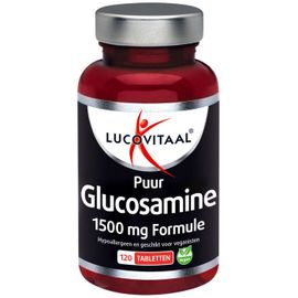 Lucovitaal Lucovitaal Glucosamine puur vegan (120tb)