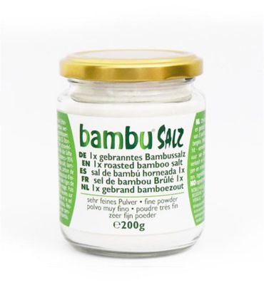 Bambu Salz Bamboezout zeer fijn 1x gebrand (200g) 200g