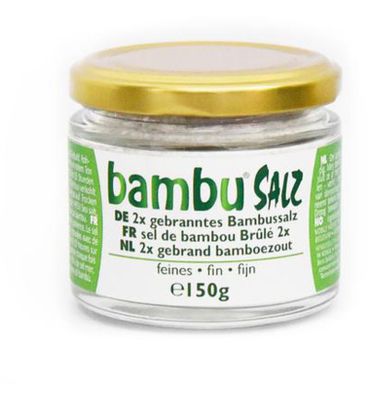 Bambu Salz Bamboezout fijn 2x gebrand (150g) 150g