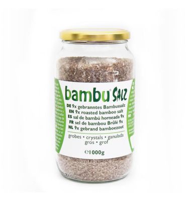 Bambu Salz Bamboezout grof 9x gebrand (1000g) 1000g