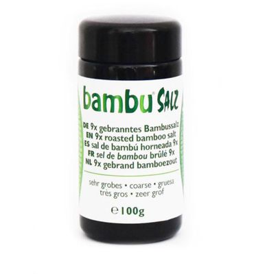 Bambu Salz Bamboezout zeer grof 9x gebrand (100g) 100g