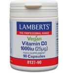 Lamberts Vitamine D3 1000IE 25mcg vegan (90ca) 90ca thumb