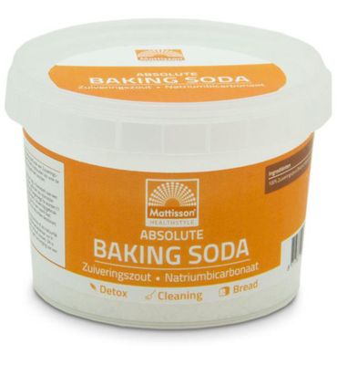 Mattisson Baking soda zuiveringszout natriumbicarbonaat (300g) 300g