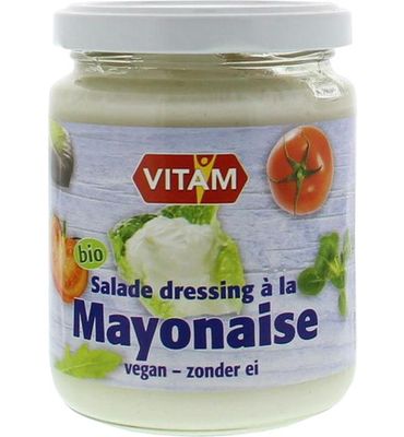 Vitam Salade dressing a la mayonaise zonder ei bio (225ml) 225ml
