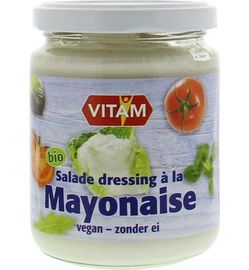 Vitam Vitam Salade dressing a la mayonaise zonder ei bio (225ml)