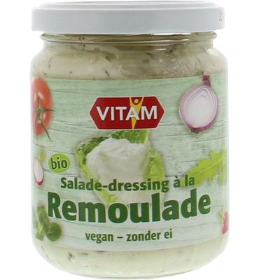 Vitam Saladedressing a la remoulade zonder ei bio (225ml) 225ml