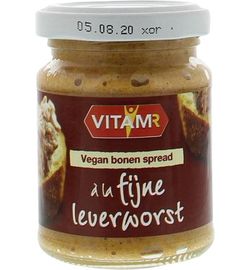Vitam Vitam Bonen spread a la fijne leverworst vegan bio (110g)