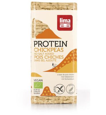 Lima Wafels kikkererwt proteine bio (100g) 100g