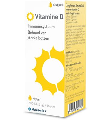 Metagenics Vitamine D liquid (90ml) 90ml