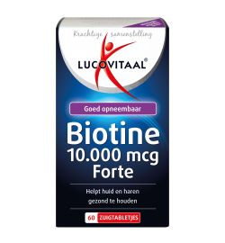 Lucovitaal Lucovitaal Biotine forte (60zt)