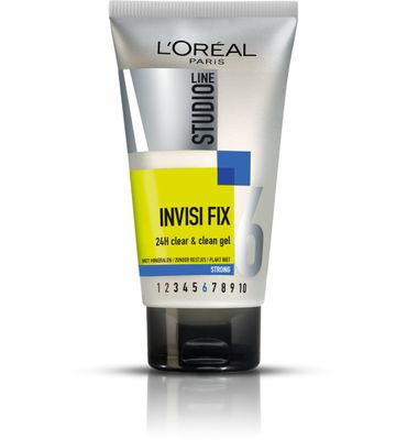 L'Oréal InvisiFix - 24h Clear & Clean Gel - Strong nr.6 (150ml) 150ml