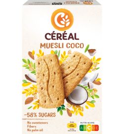 Céréal Céréal Koekjes muesli/cocos (200g)