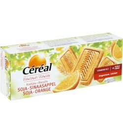 Céréal Céréal Koekjes soja/sinaasappel (280g)