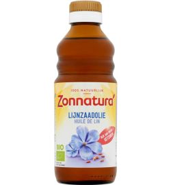 Zonnatura Zonnatura Lijnzaadolie bio (250ml)