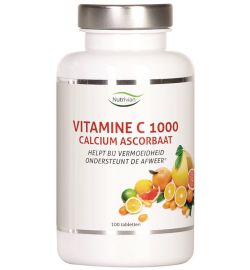 Nutrivian Nutrivian Vitamine C1000 mg calcium ascorbaat (100tb)