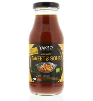 Yakso Woksaus sweet & sour bio (240ml) 240ml
