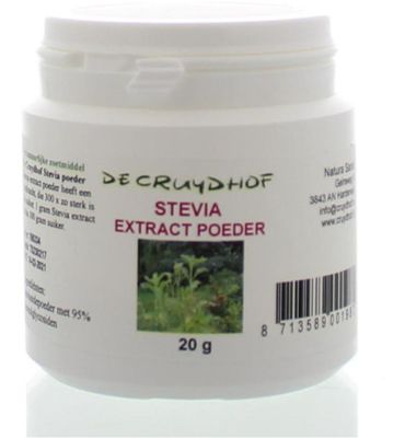 De Cruydhof Stevia extract poeder (20g) 20g