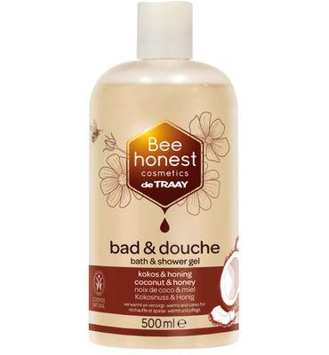 Bee Honest Bad/douche kokos/honing (500ml) 500ml
