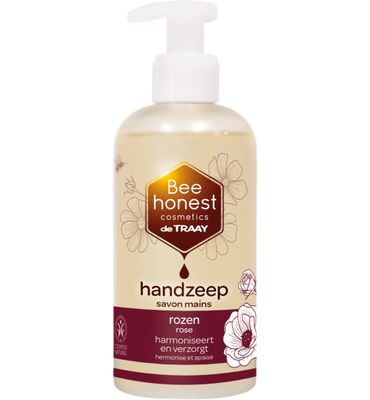 Bee Honest Handzeep rozen (250ml) 250ml