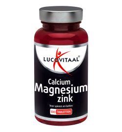 Lucovitaal Lucovitaal Calcium magnesium zink (100tb)