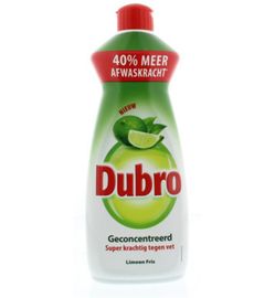 Dubro Dubro Afwas limoen fris (500ML)