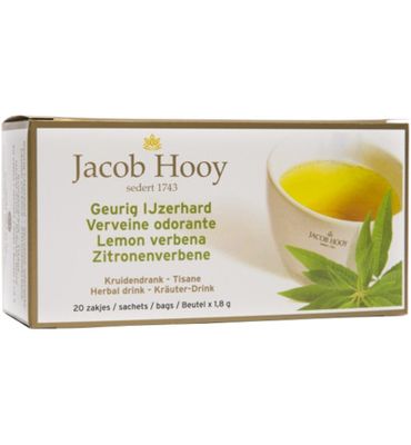 Jacob Hooy Geurig ijzerhard theezak gold (20st) 20st