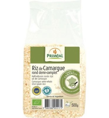 Priméal Halfvolkoren ronde rijst camargue bio (500g) 500g