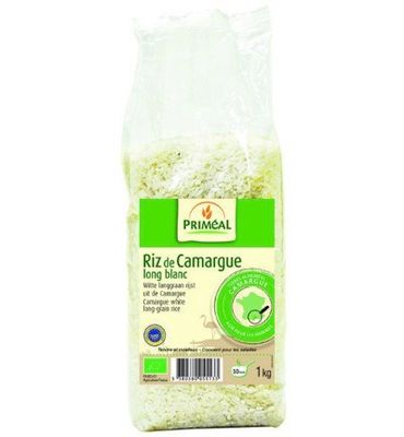 Priméal Witte langgraan rijst camargue bio (1000g) 1000g