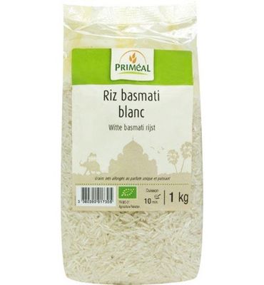 Priméal Witte basmati rijst bio (1000g) 1000g
