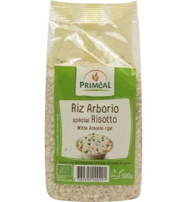 Priméal Witte risotto rijst Arborio bio (500g) 500g