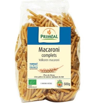 Priméal Volkoren macaroni bio (500g) 500g
