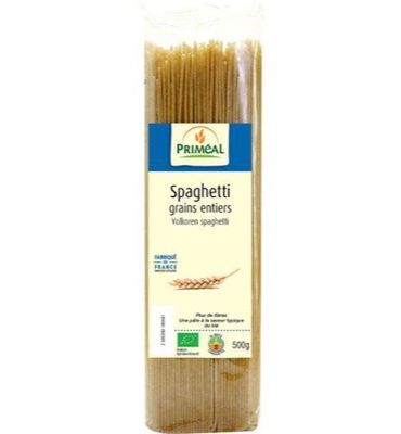 Priméal Volkoren spaghetti bio (500g) 500g