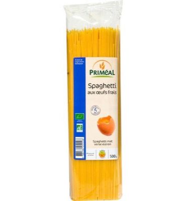 Priméal Spaghetti met verse eieren bio (500g) 500g