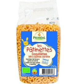 Priméal Priméal Hoorntjes tarwe quinoa wortel bio (250g)