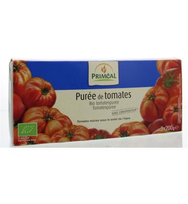 Priméal Tomatenpuree bio 200 gram bio (3st) 3st