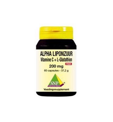 Snp Alpha liponzuur 200 mg puur (60ca) 60ca