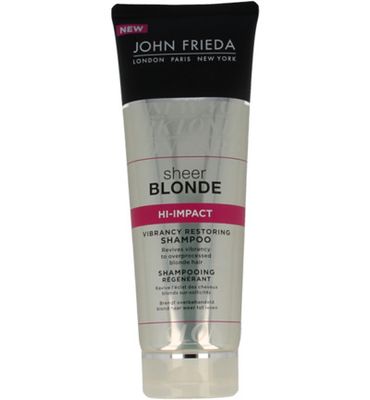 John Frieda Sheer blonde hi-impact vibrancy restoring shampoo (250ml) 250ml