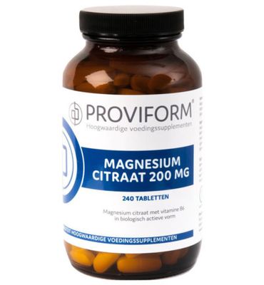 Proviform Magnesium citraat 200 mg & B6 (240tb) 240tb