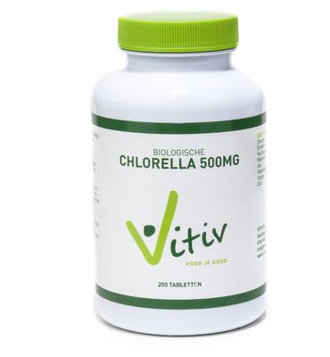 Vitiv Chlorella 500 mg bio (500tb) 500tb
