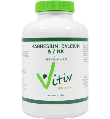 Vitiv Magnesium calcium zink (200tb) 200tb