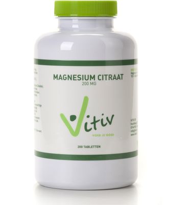 Vitiv Magnesium citraat 200 mg (200tb) 200tb