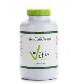 Vitiv Vitiv Spirulina 500 mg bio (500tb)