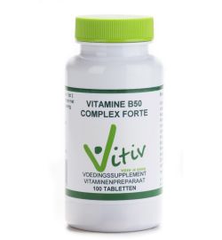 Vitiv Vitiv Vitamine B50 complex (100tb)