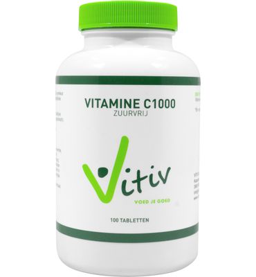 Vitiv Vitamine C1000 zuurvrij (100tb) 100tb