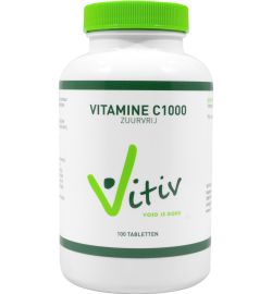 Vitiv Vitiv Vitamine C1000 zuurvrij (100tb)