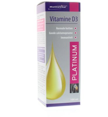 Mannavital Vitamine D3 platinum (100ml) 100ml