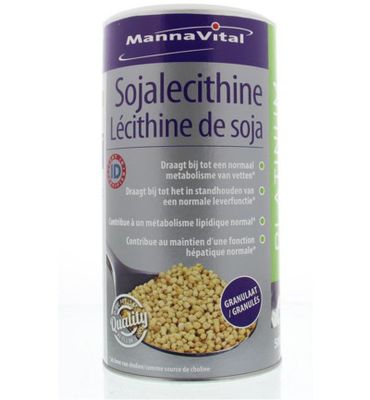Mannavital Soja lecithine granulaat (500g) 500g